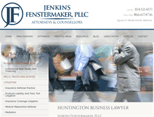 Tablet Screenshot of jenkinsfenstermaker.com